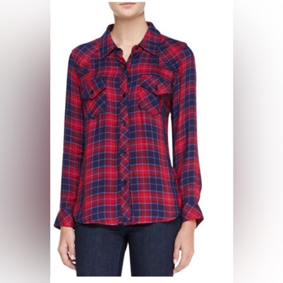 EUC-RAILS- Button down shirt- size Small - Picture 2 of 8